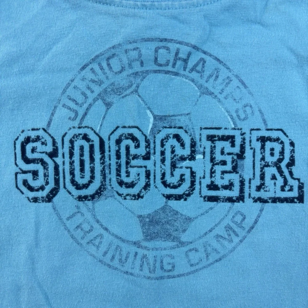Vintage Baby Clothes Soccer Shirts Long Sleeve Toddler Sports 24 Months Velour